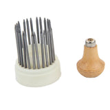 23pcs Jewellers Beads Setting Tool Set Jewelry Gemstone Making Fix Kit