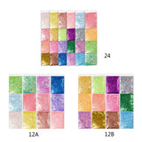 Iridescent Glitter Flakes Resin Supply Candy Sequins 124A