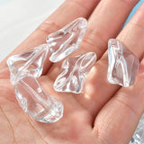 70pcs/Lot Transparent Ice Shape Jewelry Resin Beads