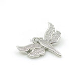 Micro Pave Clear CZ Dragonfly Charm for DIY Bracelets or Necklaces