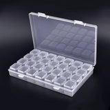 Adjustable Compartment Plastic Storage Box Jewelry Earring Bead Holder