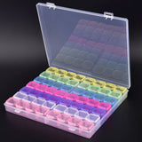 Adjustable Compartment Plastic Storage Box Jewelry Earring Bead Holder