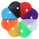 Key Top Covers Rubber Soft Key Locks Cap Key Covers Keyring