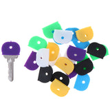 Key Top Covers Rubber Soft Key Locks Cap Key Covers Keyring