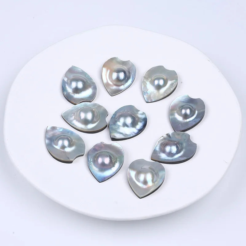 Natural Mabe Beads Loose Shell Beads for Jewelry Making