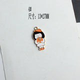 60 Pcs Father Characters Cartoon Style KC Alloy Pendants