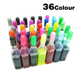 24/36 Colors 8ml Art Ink Watercolour Pen Refill Liquid Refilling Inks
