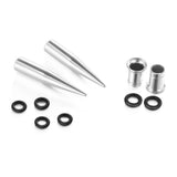 Ear Plugs Tunnels Stretching Kits Set Steel Acrylic Tapers Gauges Set