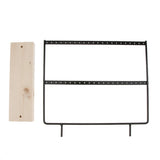 Metal Jewelry Display Rack for Earrings and Necklaces