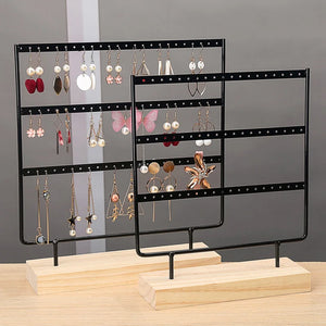 Earrings Hanging Rack Jewelry Display Stand Organizer