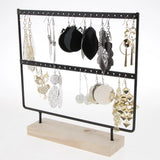 2-Layer Jewelry Display Stand for Women - Earrings & Necklaces Organizer Holder