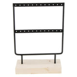2-Layer Jewelry Display Stand for Women - Earrings & Necklaces Organizer Holder