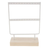 2-Layer Jewelry Display Stand for Women - Earrings & Necklaces Organizer Holder