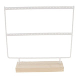 2-Layer Jewelry Display Stand for Women - Earrings & Necklaces Organizer Holder