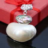 Abalone Freshwater Pearl Beads Pendant Jewelry Making DIY Crafts