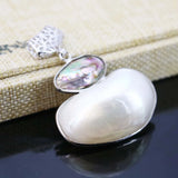 Abalone Freshwater Pearl Beads Pendant Jewelry Making DIY Crafts