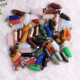 High Natural Stone Necklace Pendants 24/50PCS