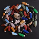 High Natural Stone Necklace Pendants 24/50PCS