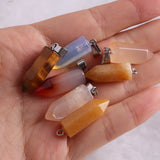 High Natural Stone Necklace Pendants 24/50PCS