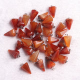 Carnelian Balancing Reiki Hexagon Pendulum Necklace