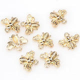 24-96pcs 12mm Little Bee Charms Pendant, Plated Grandma/KC DIY Jewelry Making