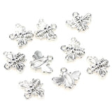 24-96pcs 12mm Little Bee Charms Pendant, Plated Grandma/KC DIY Jewelry Making