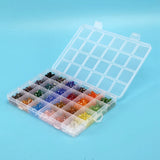 24 Colors 6Mm Faceted Crystal Glass Beads for DIY Craft Bracelet Necklace