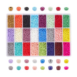 24 Colors Glass Beads Set for DIY Jewelry Making