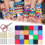 24 Colors Clay Beads for DIY Bracelets Jewelry Making