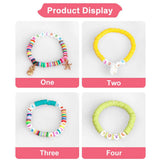 24 Colors Clay Beads for DIY Bracelets Jewelry Making