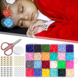 24 Colors Clay Beads for DIY Bracelets Jewelry Making