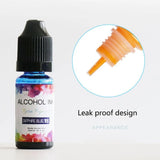 24 Colors Epoxy Resin Diffusion Pigment Alcohol Ink Liquid Colorant Dye