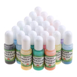 24 Colors Epoxy Pigment UV Resin Dye for DIY Art Crafts