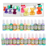 Crystal Epoxy Pigment UV Resin Dye DIY Jewelry Art Crafts Colorant Set
