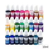 24 Colors Crystal Epoxy Pigment UV Resin Dye DIY Jewelry Colorant Art Crafts