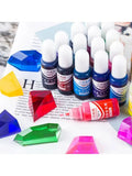 24 Colors Crystal Epoxy Pigment UV Resin Dye DIY Jewelry Colorant Art Crafts