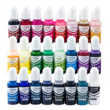 24 Colors Crystal Epoxy Pigment UV Resin Dye DIY Jewelry Colorant Art Crafts