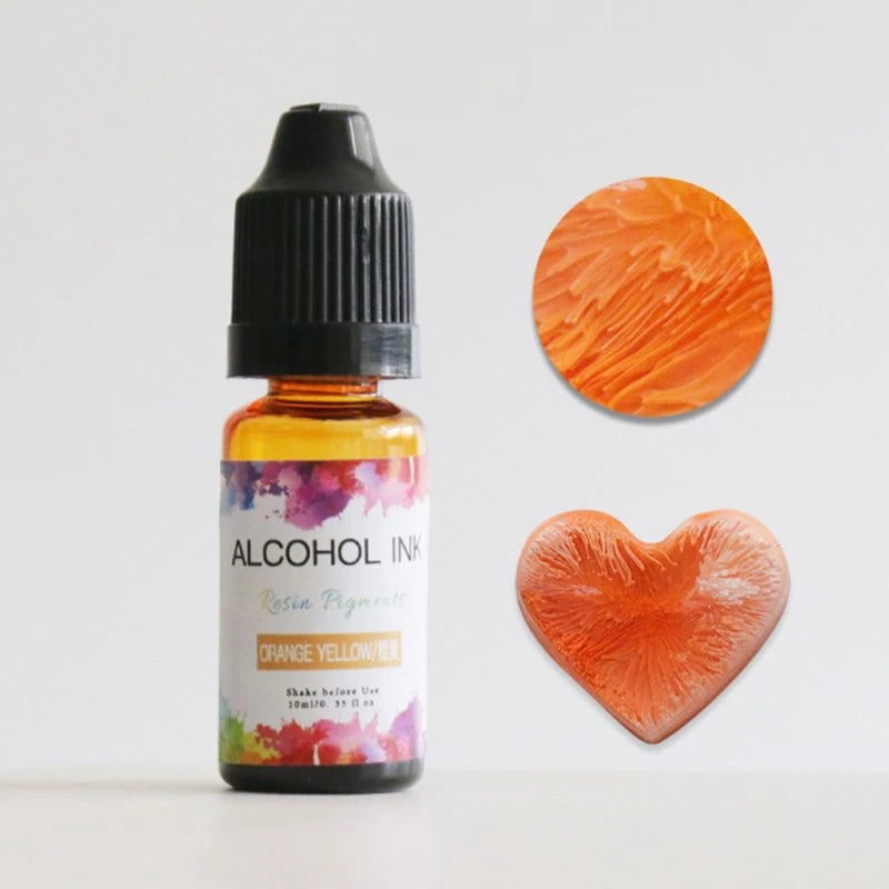 24 Colors Epoxy Resin Diffusion Pigment Alcohol Ink Liquid
