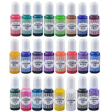 24 Colors Epoxy Resin Pigment Liquid Dye Translucent Resin Colorants