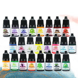 24 Colors Epoxy Resin Pigment Transparent UV Resin Coloring Resin Dye Crafts