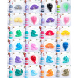 24 Colors Epoxy UV Resin Pigment Opaque Liquid Dye Resin Colorant