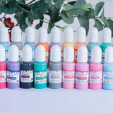 24 Colors Epoxy UV Resin Pigment Opaque Liquid Epoxy UV Resin Dye