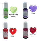 24 Liquid Epoxy Resin Dye Translucent Colorant DIY Craft Art Making
