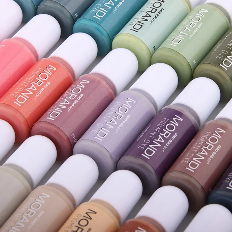24 Colors Resin Pigment Liquid Colorant for UV Epoxy Mold Candle Soap Dye