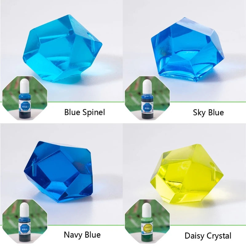 24 Colors Crystal Colorant Pigment Epoxy Resin UV Resin Coloring DIY Jewelry