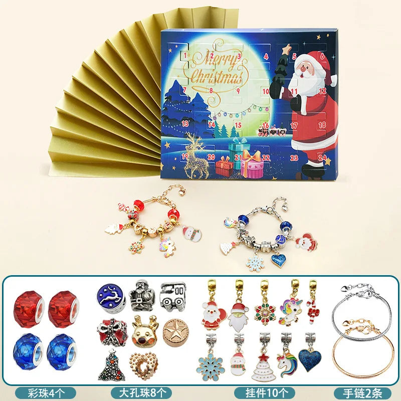Christmas Countdown Calendar Advent Blind Box Set