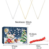 24 Days Christmas Pendant Blind Box Ornaments Set