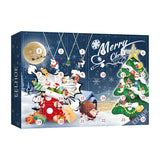 24 Days Christmas Pendant Blind Box Ornaments Set
