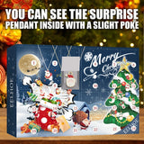 24 Days Christmas Pendant Blind Box Ornaments Set