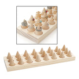 24 Fingers Rings Display Stands Showcase